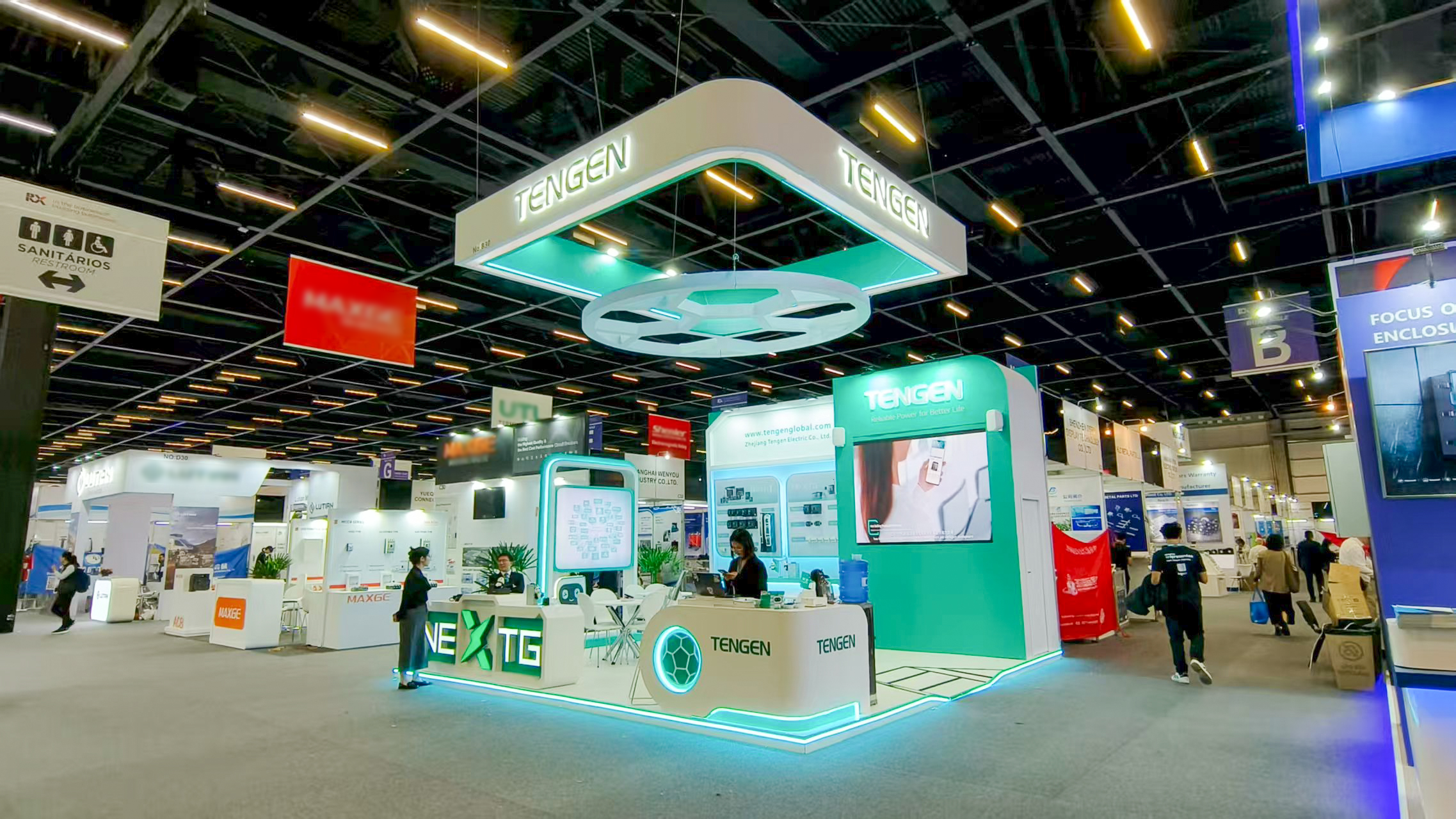 闪耀拉美丨G22恒峰亮相FIEE巴西国际电力展